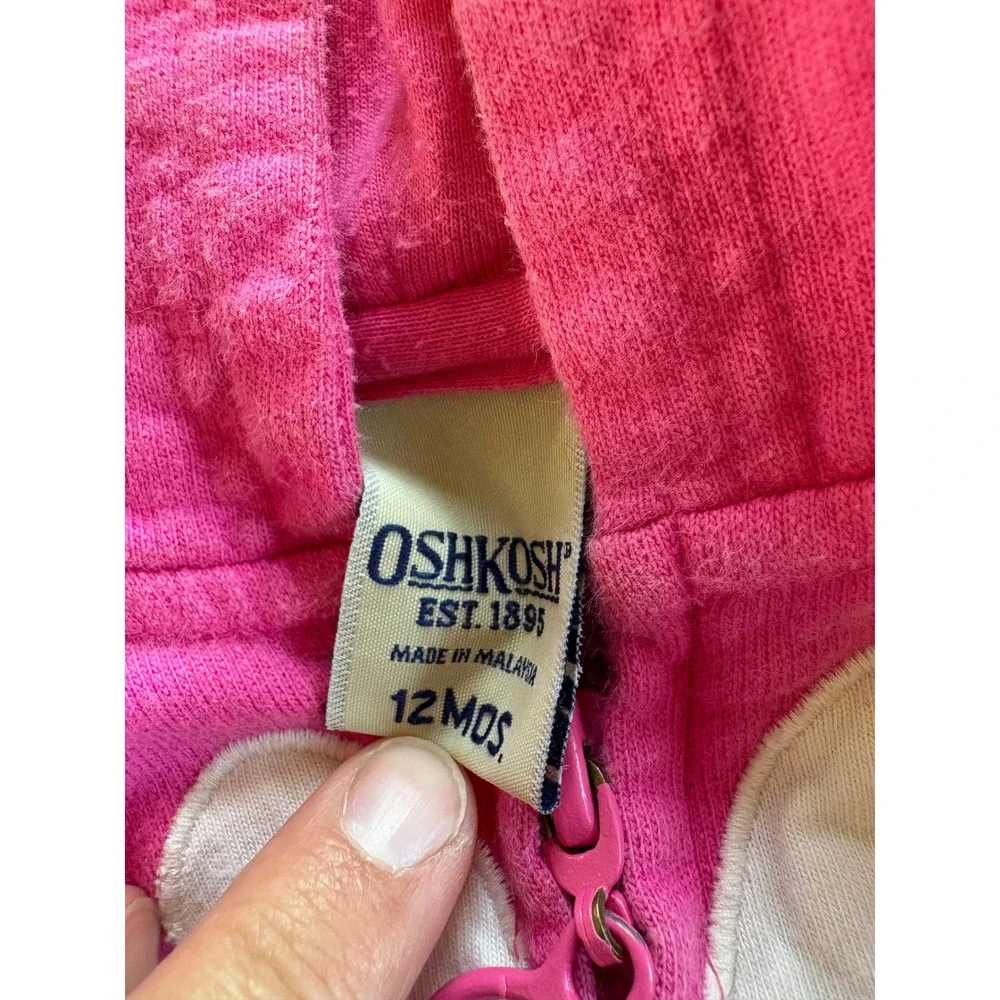 Vintage Baby Girl Lot 12M OshKosh Disney Sesame Street Peter Rabbit 9pc Clothing
